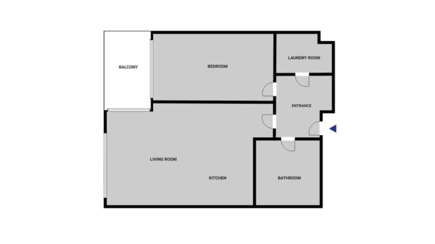 Blueground 7 Furnished With Balcony Prg-1 Prague